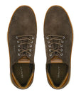 GANT WENPREP COW SUEDE DARK BROWN