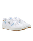 LACOSTE T CLIP SET 225 WHT LT BLU