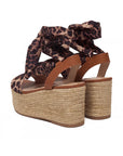LIU JO BALI 03 - SANDAL PRINTED FABRIC LEO