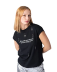 ANIMOSA CAMISETA SOR JUANA CRUCES NEGRA