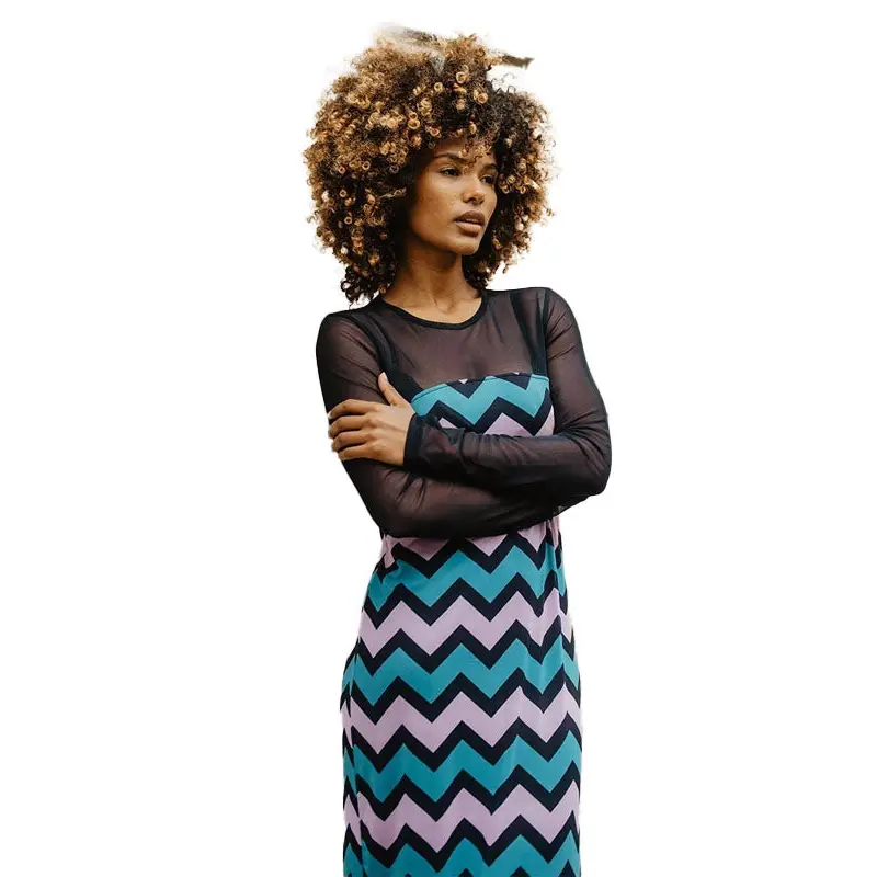 ANIMOSA VESTIDO ZIG ZAG