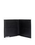 BOSS SET DE PIEL CARTERA Y TARJETERO NEGRO - TALLA ÚNICA