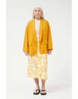 COMPAÑIA FANTASTICA BLAZER ABIERTA MOSTAZA