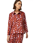 COMPAÑÍA FANTÁSTICA CAMISA DE PANA ESTAMPADO FLORA