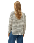 COMPAÑÍA FANTÁSTICA CAMISA DE RAYAS BLANCO