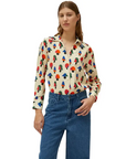 COMPAÑÍA FANTÁSTICA CAMISA ESTAMPADO DE SETAS