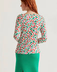 COMPANIA FANTASTICA CAMISETA CON ESTAMPADO GUINDA