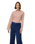 COMPAÑÍA FANTÁSTICA CAMISETA DE RAYAS BL/M