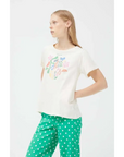 COMPAÑÍA FANTASTICA CAMISETA PRINT BLANCA