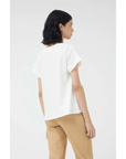 COMPAÑIA FANTASTICA CAMISETA PRINT PERRO BLANCA