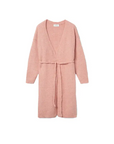 COMPAÑÍA FANTÁSTICA CHAQUETA MIDI DE PUNTO ROSA