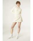 COMPAÑIA FANTASTICA FALDA CORTA DE PANA BLANCA