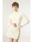 COMPAÑIA FANTASTICA FALDA CORTA DE PANA BLANCA