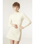 COMPAÑIA FANTASTICA FALDA CORTA DE PANA BLANCA