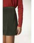 COMPAÑIA FANTASTICA FALDA CORTA DE PANA VERDE