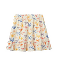 COMPAÑÍA FANTASTICA FALDA CORTA ESTAMPADO DE LAZOS