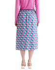 COMPAÑÍA FANTASTICA FALDA MIDI CON ESTAMPADO F