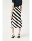 COMPAÑIA FANTASTICA FALDA MIDI DE RAYAS