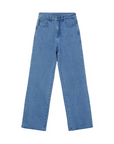 COMPAÑÍA FANTÁSTICA JEANS LARGOS RECTOS AZULES