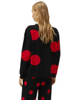 COMPAÑÍA FANTÁSTICA JERSEY DE PUNTO LUNARES ROJOS