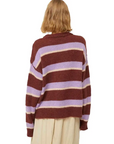 COMPAÑÍA FANTÁSTICA JERSEY DE PUNTO RAYAS MARRONES