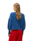 COMPAÑÍA FANTÁSTICA JERSEY DE PUNTO TEXTURA AZUL