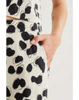 COMPANIA FANTASTICA PANTALON CON ESTAMPADO DALMATIAN