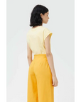 COMPAÑIA FANTASTICA PANTALON PALAZZO MOSTAZA
