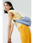 COMPAÑIA FANTASTICA PANTALON PALAZZO MOSTAZA
