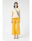 COMPAÑIA FANTASTICA PANTALON PALAZZO MOSTAZA