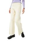COMPAÑÍA FANTÁSTICA PANTALÓN RECTO DE PUNTO BLANCO