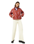COMPAÑÍA FANTÁSTICA PANTALÓN RECTO DE PUNTO BLANCO
