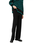 COMPAÑÍA FANTÁSTICA PANTALÓN RECTO DE PUNTO NEGRO