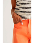 COMPAÑIA FANTASTICA PANTALON WIDE LEG NARANJA