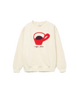 COMPAÑÍA FANTÁSTICA SUDADERA CON PRINT DE CAFÉ