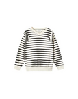 COMPAÑÍA FANTÁSTICA SUDADERA RAYAS BLANCAS Y NEGR