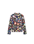 COMPAÑÍA FANTÁSTICA TOP AJUSTADO ESTAMPADO FLORAL