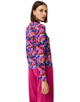 COMPAÑÍA FANTÁSTICA TOP AJUSTADO ESTAMPADO FLORAL