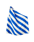 COMPAÑÍA FANTASTICA TOP ASIMÉTRICO RAYAS AZULES