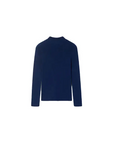 COMPAÑÍA FANTÁSTICA TOP CON CUELLO PERKINS AZUL M