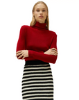 COMPAÑÍA FANTÁSTICA TOP CUELLO ALTO ROJO