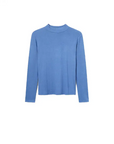 COMPAÑÍA FANTÁSTICA TOP CUELLO MOCK AZUL