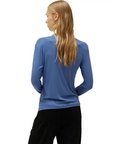 COMPAÑÍA FANTÁSTICA TOP CUELLO MOCK AZUL