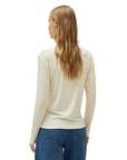 COMPAÑÍA FANTÁSTICA TOP CUELLO MOCK BLANCO