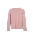 COMPAÑÍA FANTÁSTICA TOP CUELLO MOCK ROSA