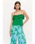 COMPAÑIA FANTASTICA TOP DE VOLANTE VERDE