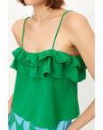 COMPAÑIA FANTASTICA TOP DE VOLANTE VERDE