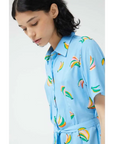 COMPAÑIA FANTASTICA VESTIDO CAMISERO DE BANANAS
