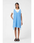 COMPAÑÍA FANTÁSTICA VESTIDO CORTO AZUL
