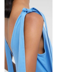 COMPAÑÍA FANTÁSTICA VESTIDO CORTO AZUL